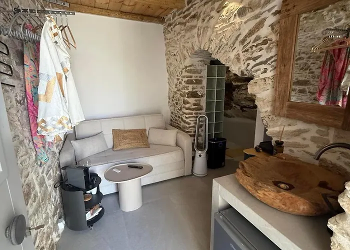 Ola Cave Dryopida Kythnos Lejlighed Dhriopís